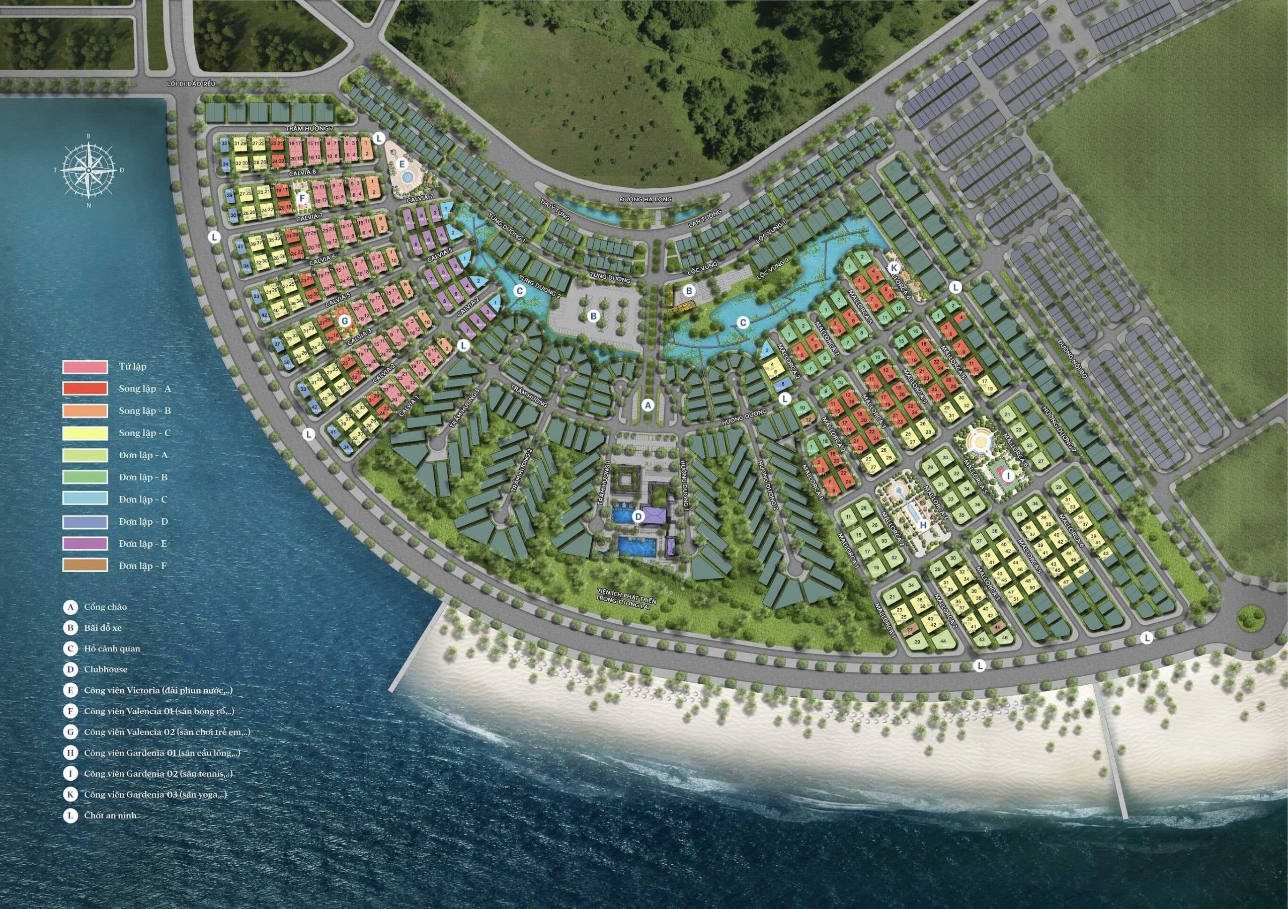 Tổng mặt bằng
